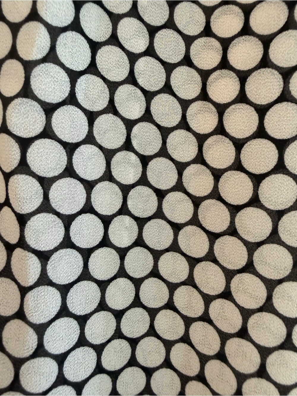 Michael Kors Black and White Sleeveless Geometric Print Blouse - Picture 6 of 7